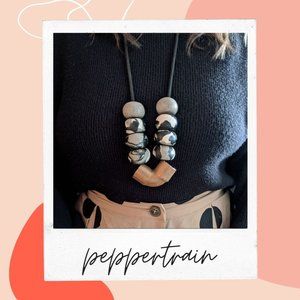 Peppertrain Handmade Bead Necklace